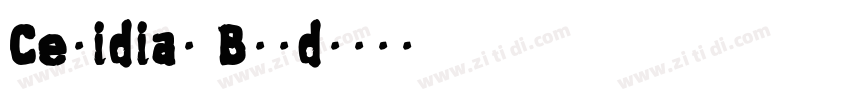 Ceridian Bold字体转换